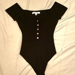 Never worn black bodysuit